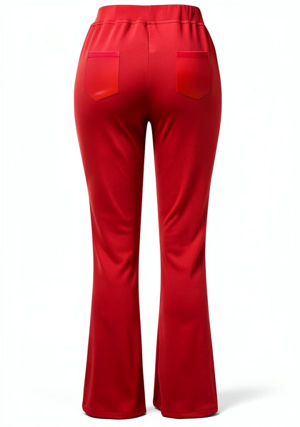 Womens Stretchy Bootcut Pants Business Casual Work Slacks-3