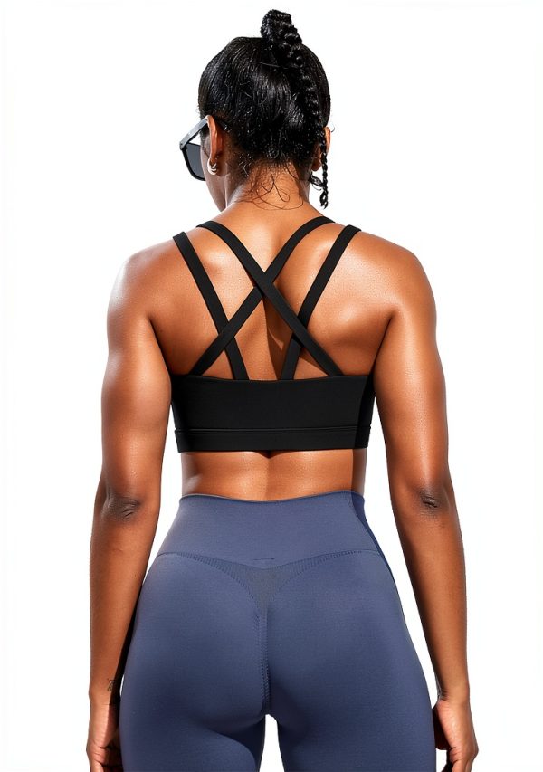 RUNNING GIRL Sports Bra Women High Support Moisture Wicking-2