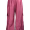 GOHRSHA Womens Cargo Sweatpants High Waist Wide Leg-3