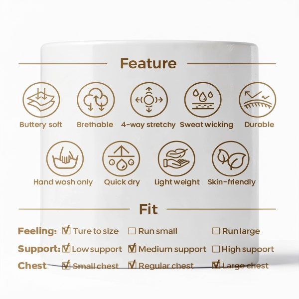 Womens Sports Bra High Neck Removable Pads Backless Design-5