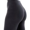 Womens High Waist Leggings Soft Stretch Glute Contouring-2