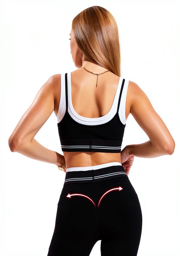 Airfree Womens Workout Set 4-Way Stretch Seamless Bra-4