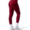 Womens High Waist Yoga Leggings Soft Stretch No Front Seam-5