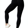 Womens High Waisted Yoga Leggings Soft Stretch Glute-5