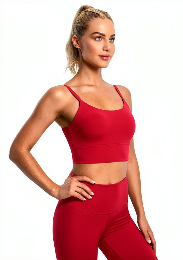 H191 Womens Sports Bra Yoga Training Medium Support-1