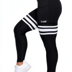 Pavo Womens High Waisted Leggings Pockets Soft Fabric-0