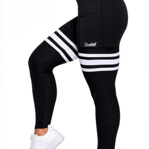 Pavo Womens High Waisted Leggings Pockets Soft Fabric-0