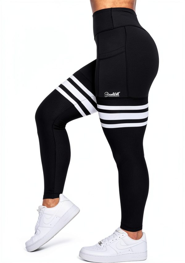 Pavo Womens High Waisted Leggings Pockets Soft Fabric-0
