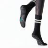 Non Slip Yoga Socks Women Gripper Athletic Socks 6-9-2