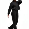 Smoofit Womens Half Zip Sweatshirt Soft Stretch Casual-5