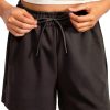 RS107 Womens Athletic Shorts French Terry High Rise-3