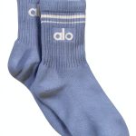 Unisex Half-Crew Throwback Sock Combed Cotton Cushioning-0