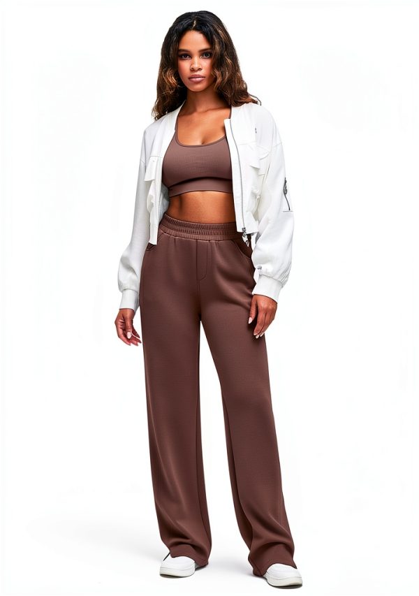 Smoofit Womens Sweatpants Soft Stretch Lounge Pants-4