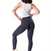 Womens High Waist Leggings Soft Stretch Glute Contouring-1