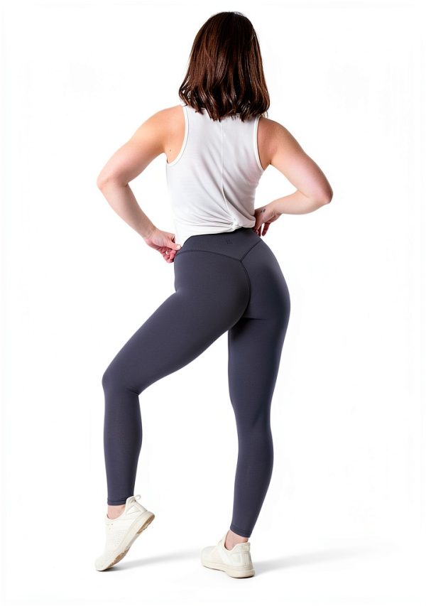 Womens High Waist Leggings Soft Stretch Glute Contouring-1