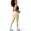 Womens High Waisted Leggings Soft Stretch Glute Contouring-1