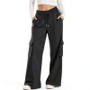 GOHRSHA Womens Cargo Sweatpants High Waist Wide Leg-1