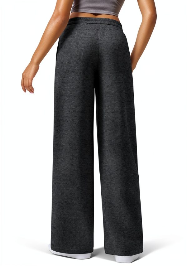 Pinspark Womens Sweatpants Buttery Soft Wide Leg Comfort-4