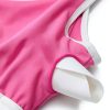 Seamed Underbust Crop Top Women Sports Bra Nylon Spandex-5
