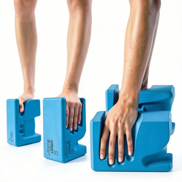 WRIST BUDDY Yoga Blocks Ergonomic EVA Foam Grip Support-7