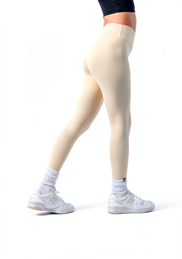 Womens High Waisted Leggings Soft Stretch Glute Contouring-5
