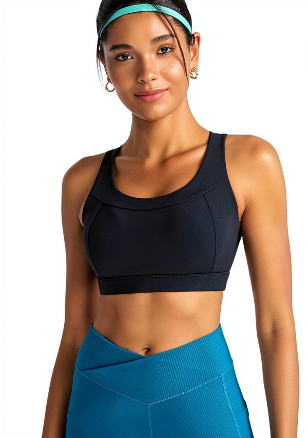 RUNNING GIRL Sports Bra Women High Support Moisture Wicking-1