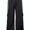 GOHRSHA Womens Cargo Sweatpants High Waist Wide Leg-4