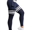 Pavo Womens High Waisted Leggings with Pockets Soft Fabric-2