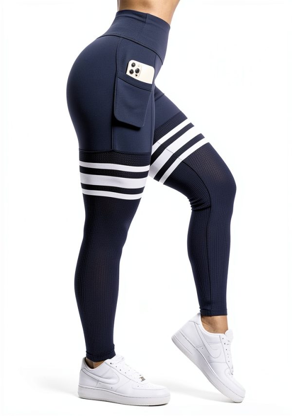 Pavo Womens High Waisted Leggings with Pockets Soft Fabric-2