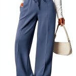 Pinspark Womens Sweatpants Buttery Soft Wide Leg Comfort-0