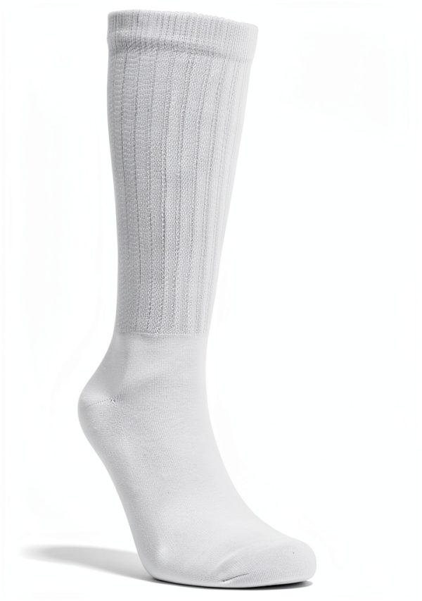 Women Slouchy Socks Polyester Spandex Stretch Calf Crew-2