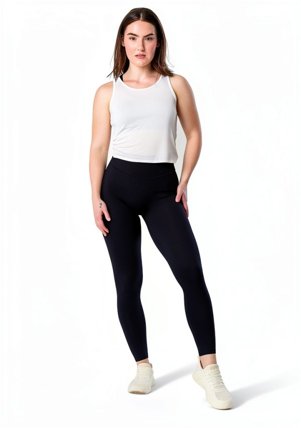 Womens High Waisted Yoga Leggings Soft Stretch Glute-3