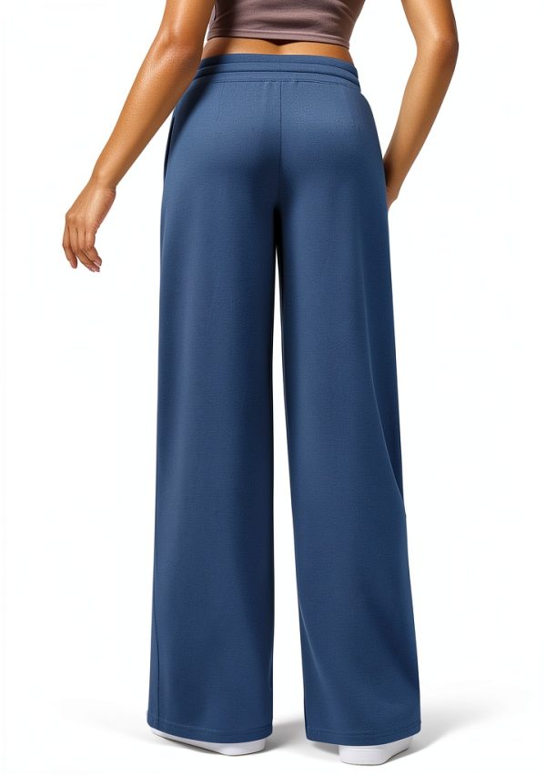 Pinspark Womens Sweatpants Buttery Soft Wide Leg Comfort-1