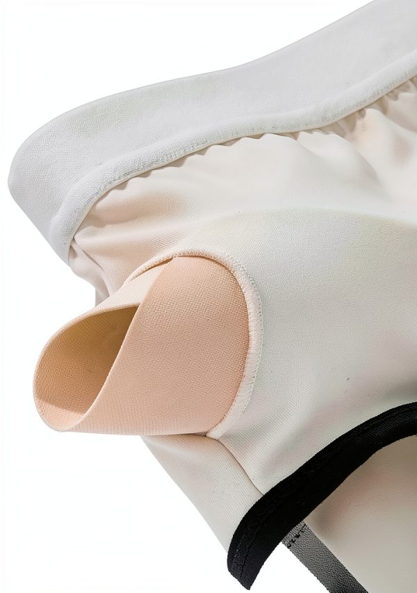 Seamed Underbust Crop Top Women Sports Bra Nylon Spandex-5