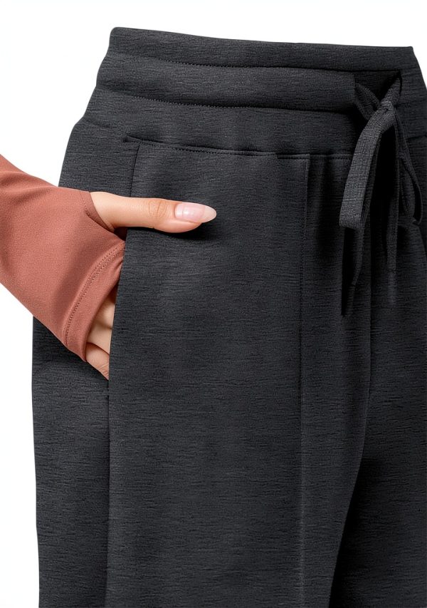 Pinspark Womens Sweatpants Buttery Soft Wide Leg Comfort-3
