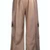 GOHRSHA Womens Cargo Sweatpants High Waist Wide Leg-4