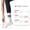 Non Slip Yoga Socks Women Grip Cotton Athletic Socks-3
