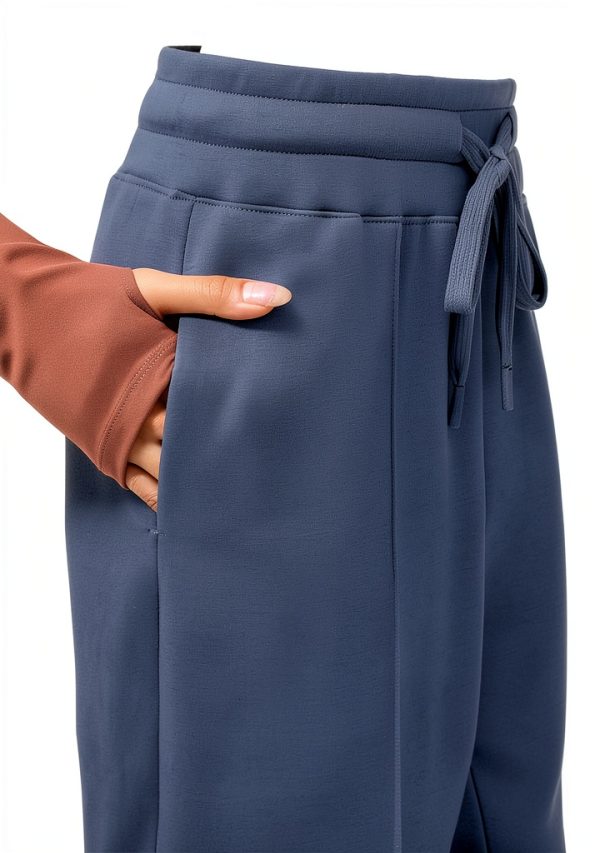 Pinspark Womens Sweatpants Buttery Soft Wide Leg Comfort-3