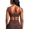 Womens Sports Bra Removable Padding Nylon Spandex Support-2
