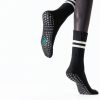 Non Slip Yoga Socks Women Gripper Athletic Socks 6-9-2