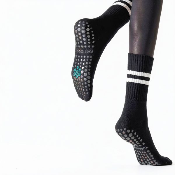 Non Slip Yoga Socks Women Gripper Athletic Socks 6-9-2