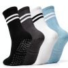 Non Slip Yoga Socks Women Gripper Athletic Socks 6-9-0