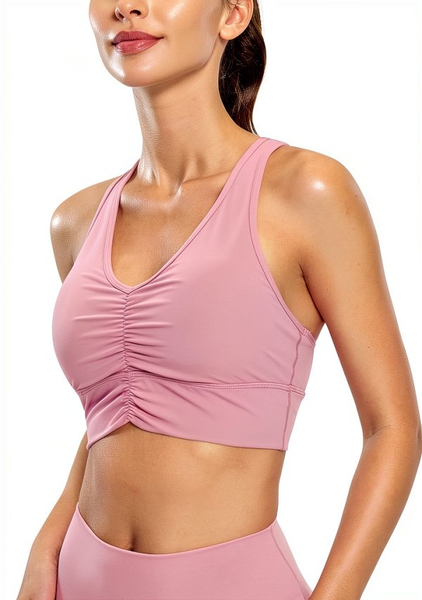 H202 Womens Sports Bra Medium Support Racerback Design-0