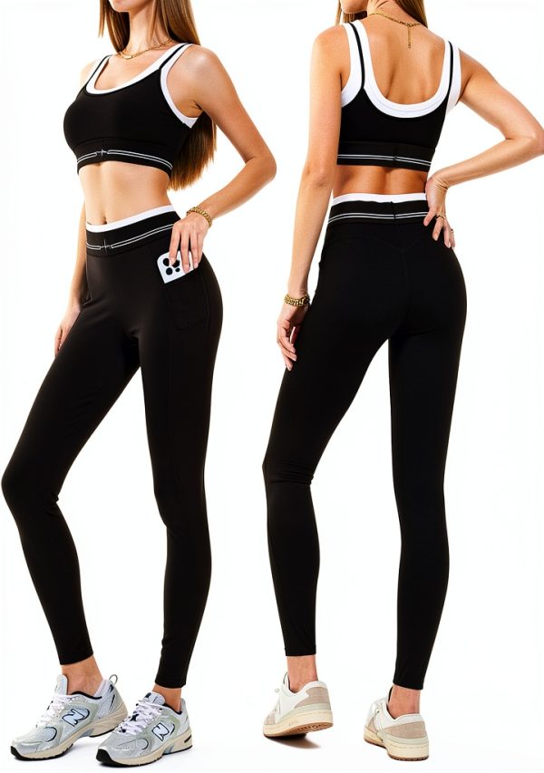 Airfree Womens Workout Set 4-Way Stretch Seamless Bra-0