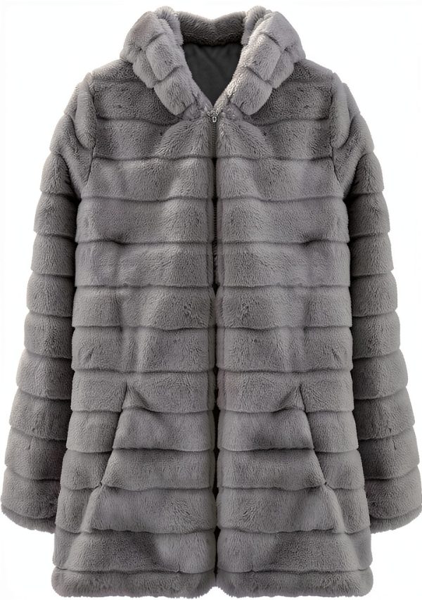 Sail to Sable Womens Fleece Jacket Soft Warm Winter Wear-4