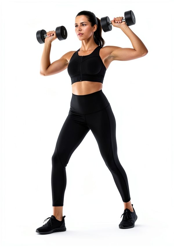 Orolay Tummy Control Leggings Women Compression Workout-4