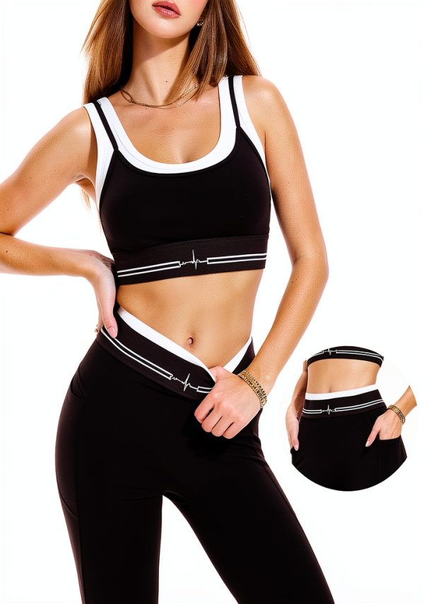 Airfree Womens Workout Set 4-Way Stretch Seamless Bra-3