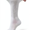 Women Slouchy Socks Polyester Spandex Stretch Calf Crew-3