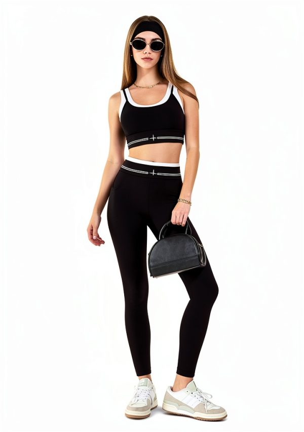 Airfree Womens Workout Set 4-Way Stretch Seamless Bra-6